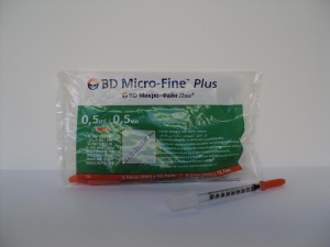 Шприц инсулиновый Micro-Fine Plus U100 29G 0,5 мл №10